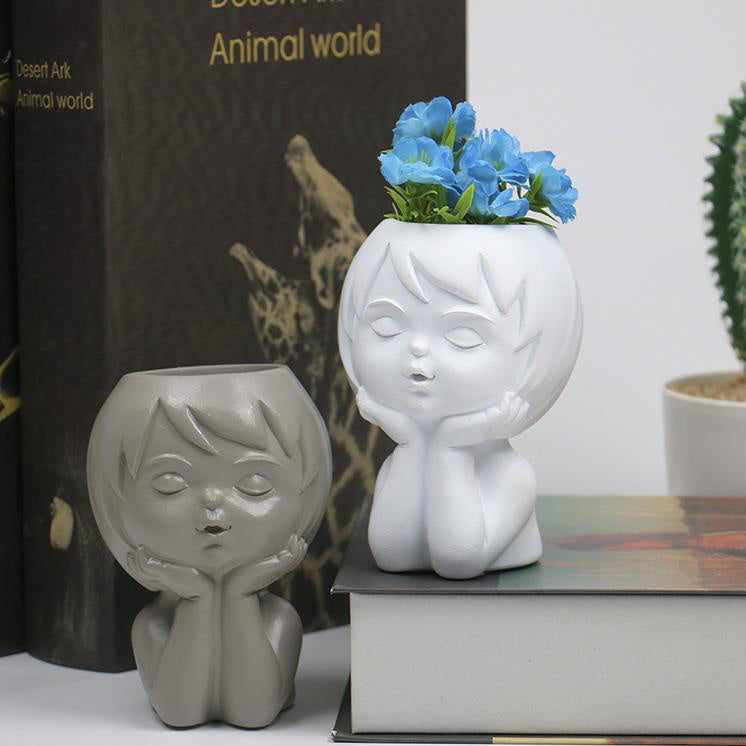 Succulente en Pot Moderne