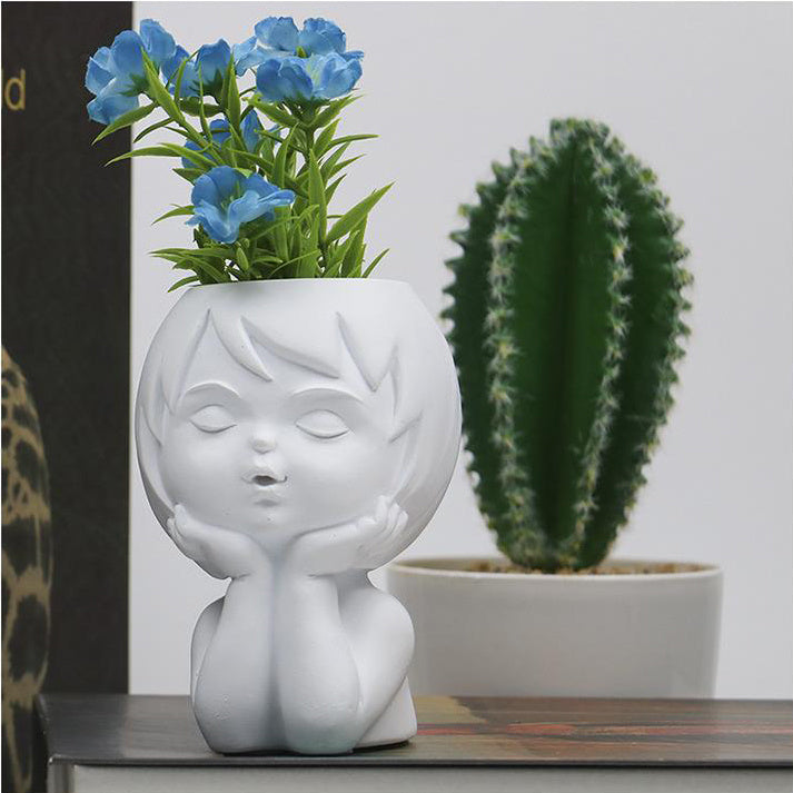 Succulente en Pot Moderne