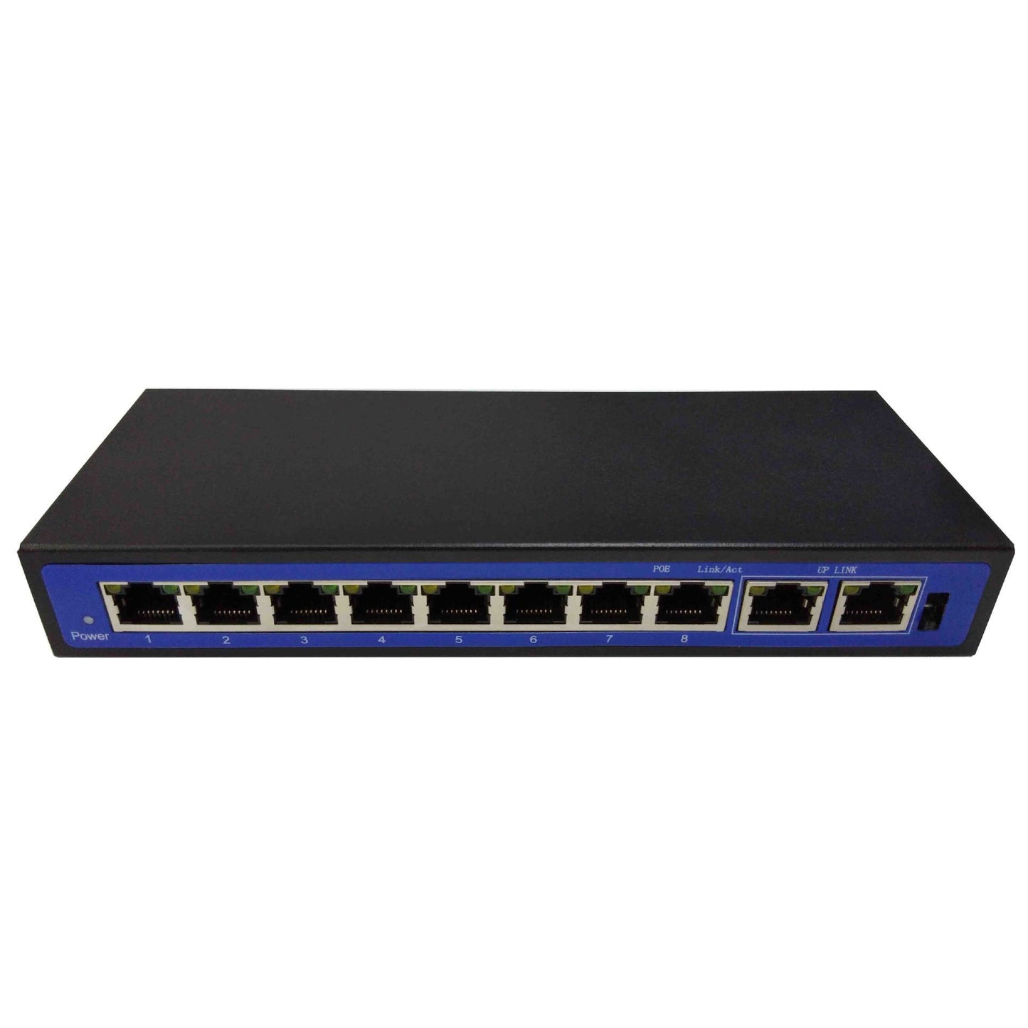 Commutateur Réseau PoE 8+2 Ports