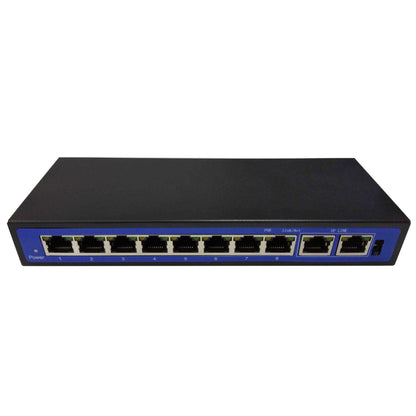 Commutateur Réseau PoE 8+2 Ports