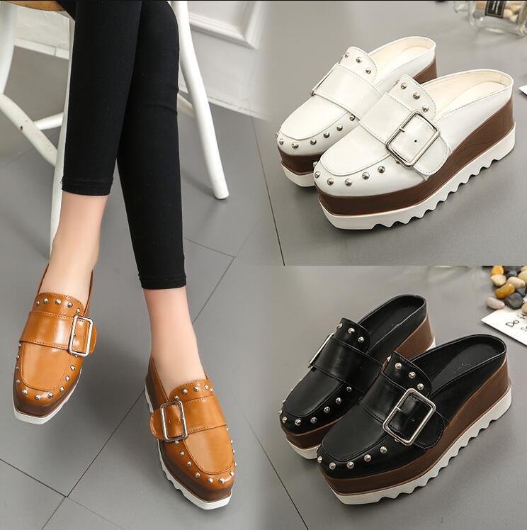 Sandales Compensées Décontractées pour Femme