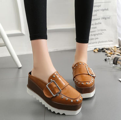 Sandales Compensées Décontractées pour Femme