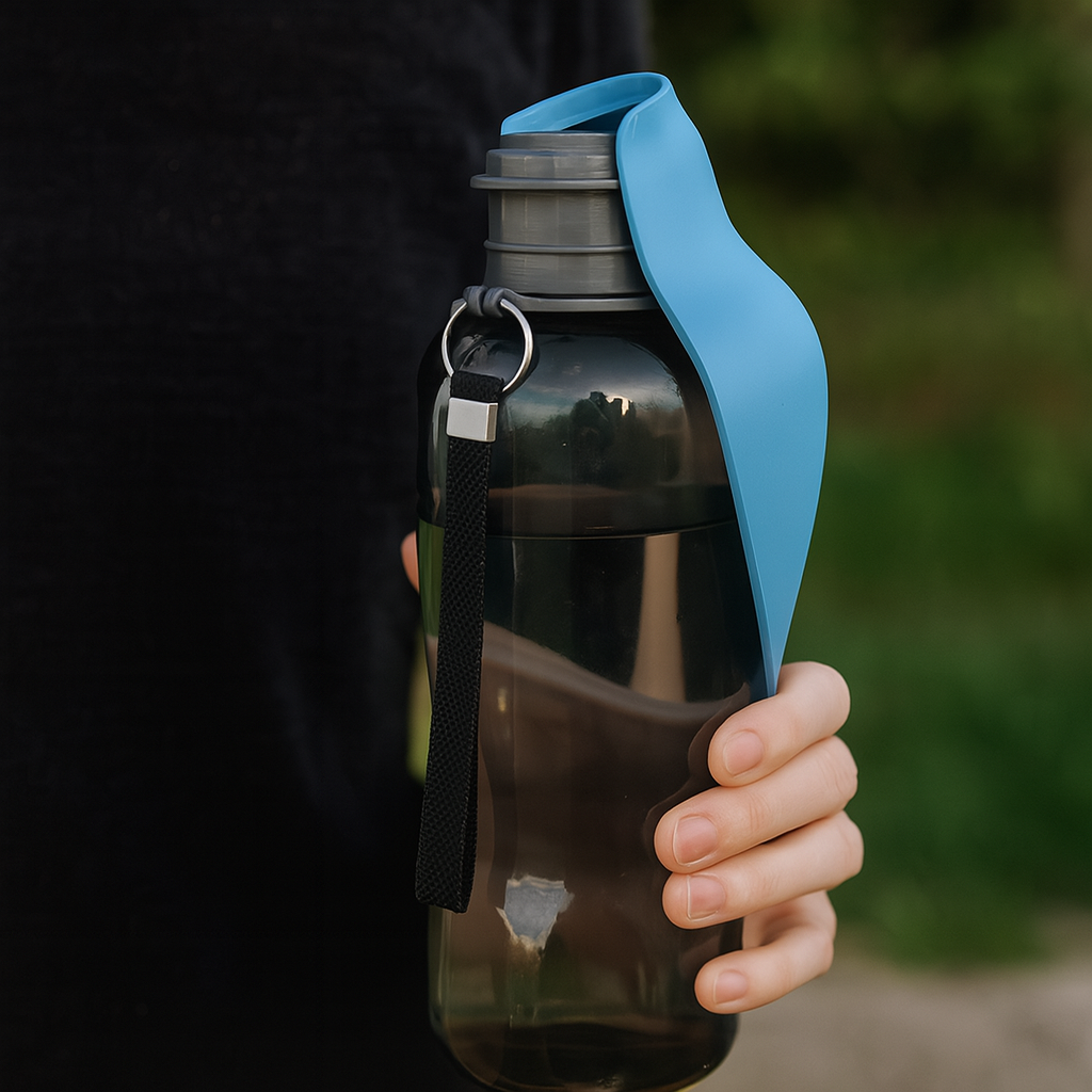Gourde Toutou Express – La gourde idéale pour hydrater votre chien en balade !