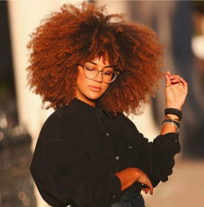 Volume Chic – Perruque Bouclée Courte Élégante