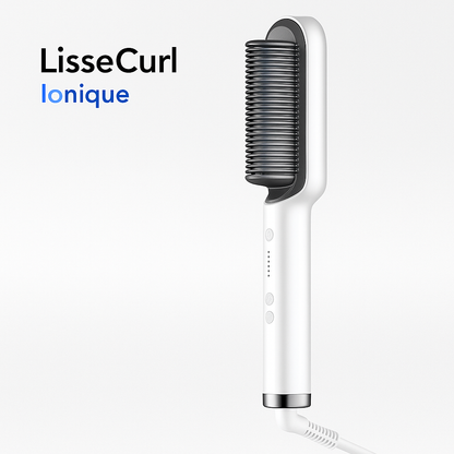 LisseCurl Ionique – Brosse 2-en-1 Lissante & Bouclante