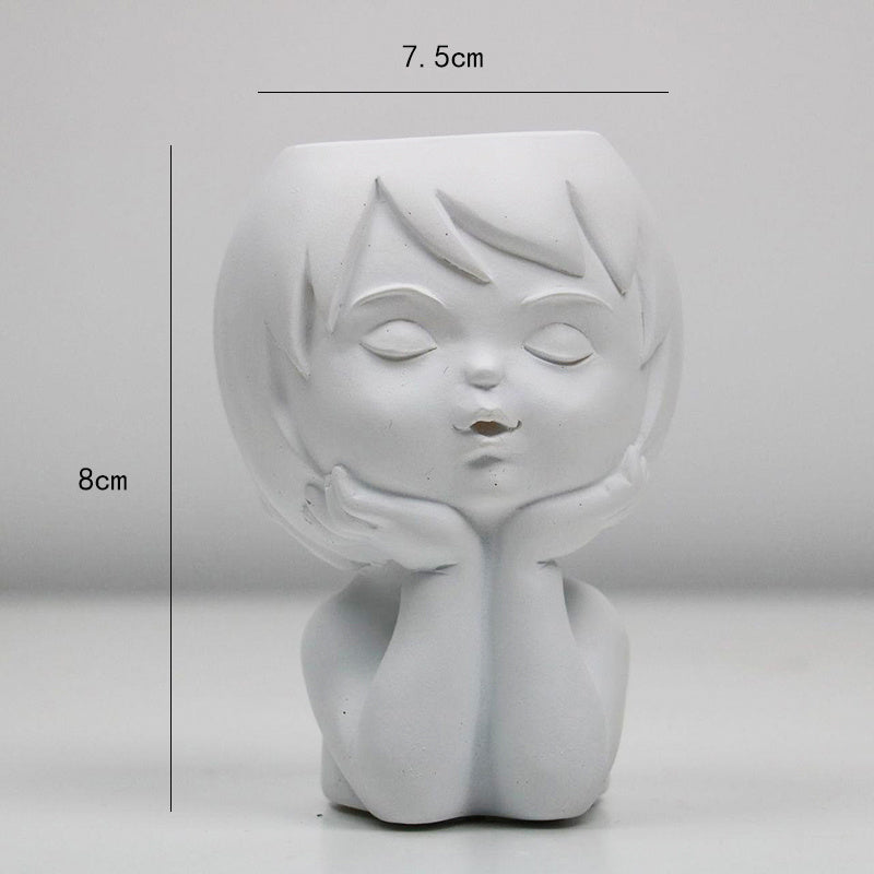 Succulente en Pot Moderne