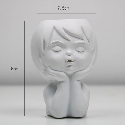 Succulente en Pot Moderne