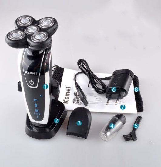 Finition Lisse – Rasoir Rechargeable Haute Performance