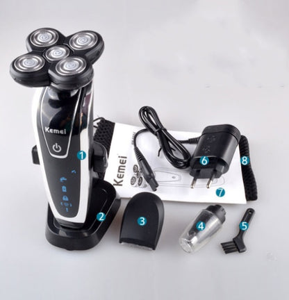 Finition Lisse – Rasoir Rechargeable Haute Performance