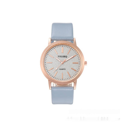 Watch Student Party Women's Watch Korean Style Alloy Pu Strap