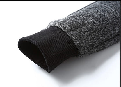 Veste Décontractée à Col Montant pour Homme