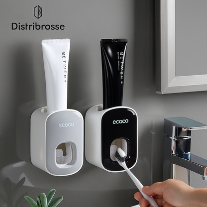 Fini le dentifrice partout ! Adoptez Distribrosse, le distributeur mural pratique