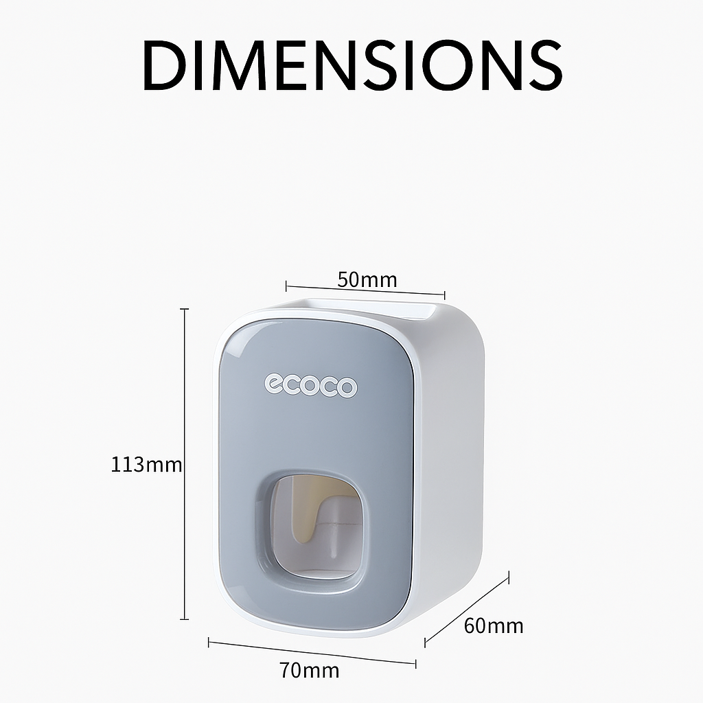 Fini le dentifrice partout ! Adoptez Distribrosse, le distributeur mural pratique