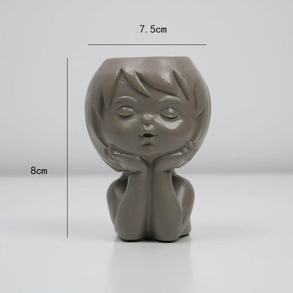 Succulente en Pot Moderne