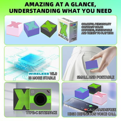 Mini Haut-Parleur Sans Fil au Son Puissant – Compact et Polyvalent