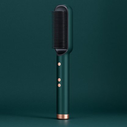 LisseCurl Ionique – Brosse 2-en-1 Lissante & Bouclante