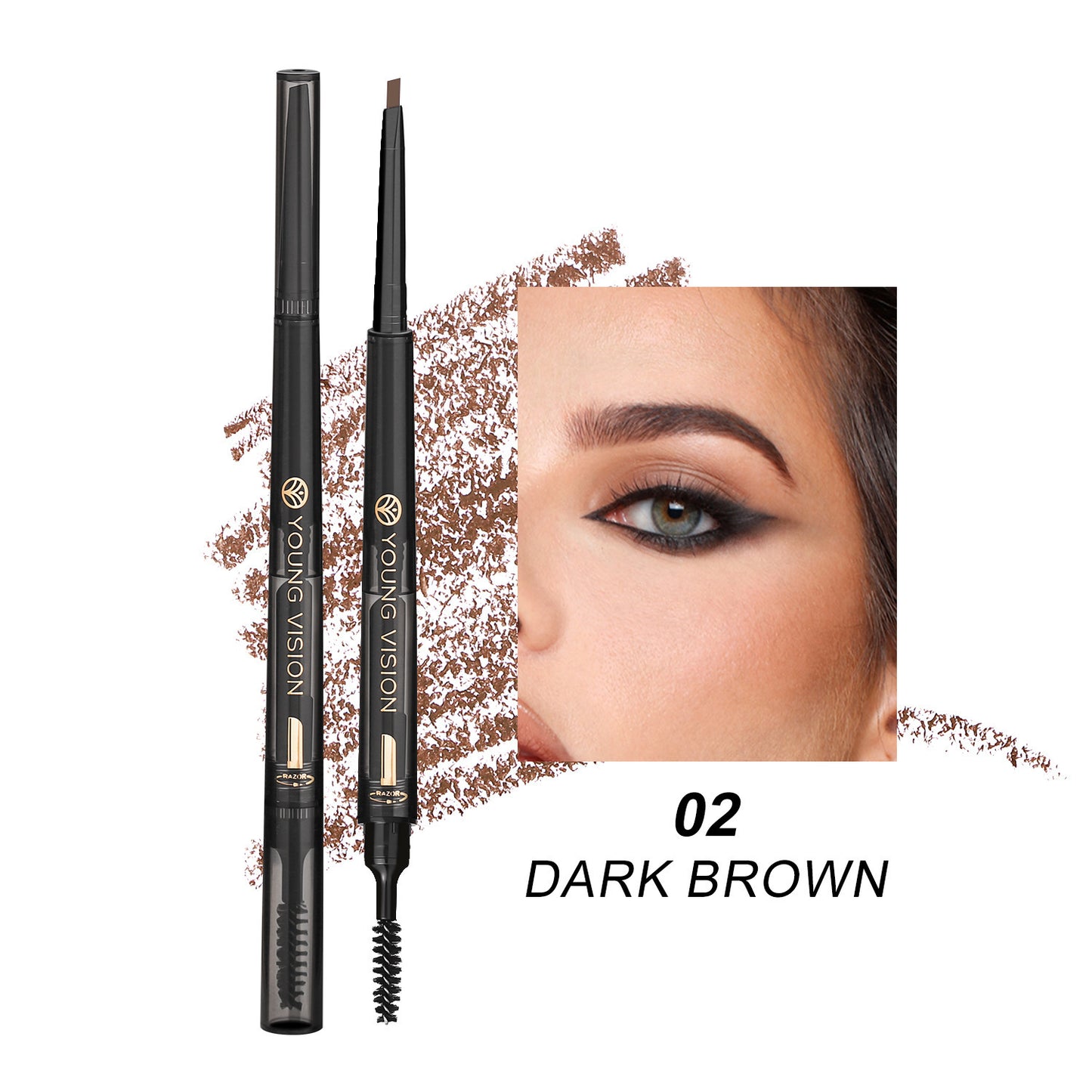 Crayon Sourcils 3-en-1 Waterproof