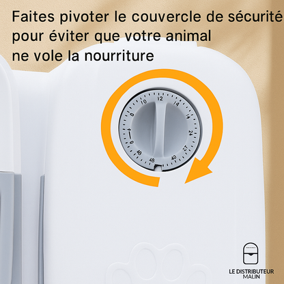 Le Distributeur Malin – Nourrit Votre Animal à l’Heure, Tous les Jours, Sans Effort !