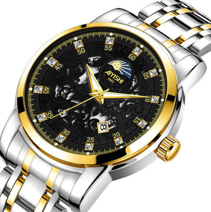 Waterproof Fashion Automatic Non-mechanical Watch